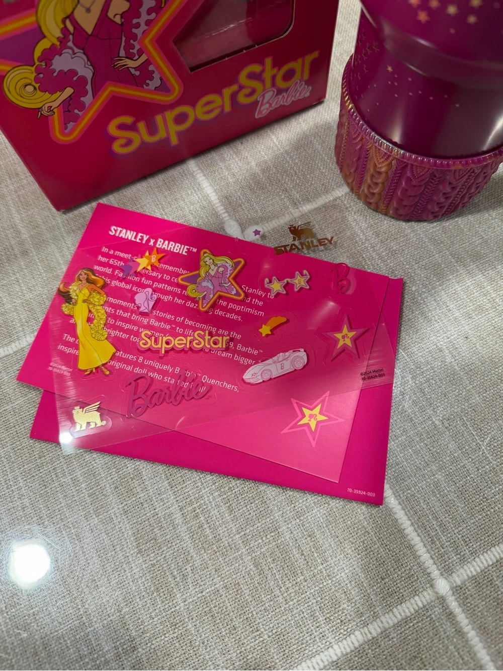 Stanley X Barbie Superstar 40oz Tumbler - Picture 8 of 8